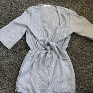 Stripped Romper